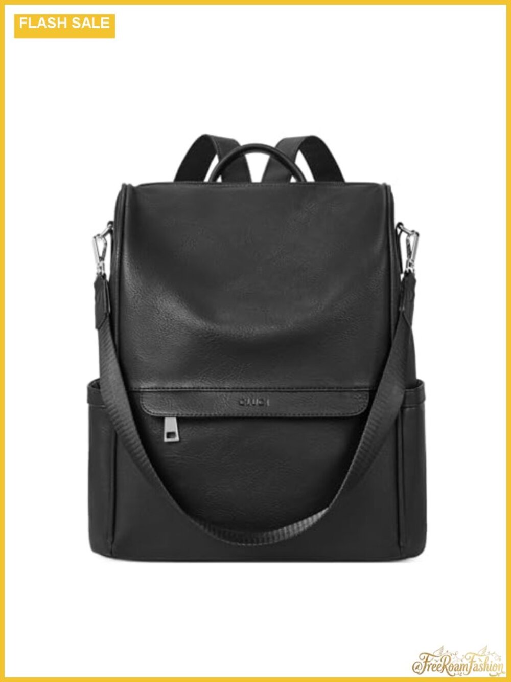 Women's PU Leather Anti-Theft Travel Backpack Purse with Shoulder Strap